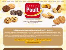 Tablet Screenshot of groupe-poult.com